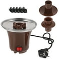 Chocolate Fondue Fountain Desktop Chocolate Fondue Daily Use Chocolate