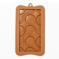 thumbnail image 1 of Chocolate Food Grade Silicone Molds Rectangle with Teardrop Pattern Resin Casting Molds Epoxy Resin Craft Making Peru 185x103x8mm Hole: 9mm Finished Protect: 150x75x7mm, 1 of 4