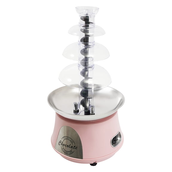 Chocolate Fountain, 4-Tier Chocolate Fountain Machine, 110V 180W Pure Copper Motor, Family Gathering, Home Use