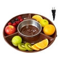 thumbnail image 1 of Chocolate Fountain Machine with Large Capacity Bowl for More Serving Ideal for Home Parties Festivals and Small Gatherings Heats Evenly to 70 Degrees, 1 of 9