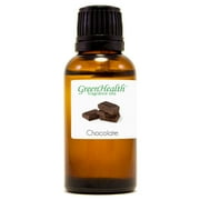 Chocolate Fragrance Oil - 1 fl oz - Amber Glass Bottle w/ Euro Dropper - GreenHealth