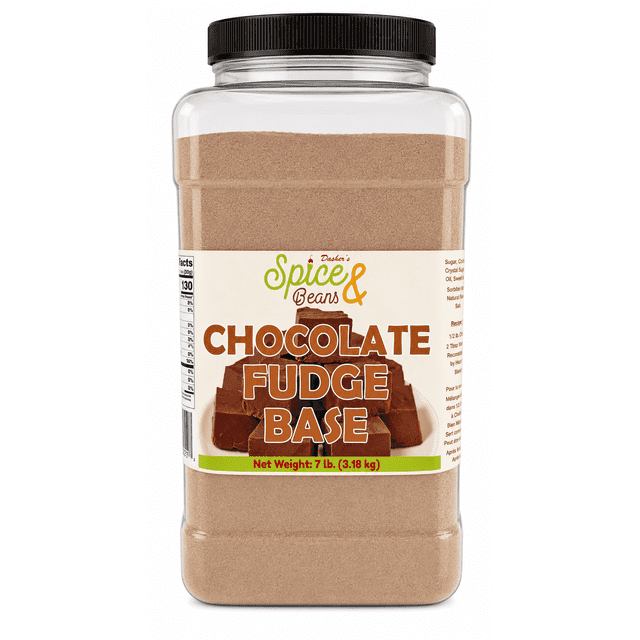 Chocolate Fudge Base Mix 7 lb - Homemade Creamy Fudge Candy, Dessert ...