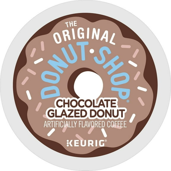Chocolate Glazed Donut Coffee Medium Roast K-Cup Box 24 ct.