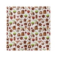 thumbnail image 1 of Chocolate Head Scarf, Desserts Sweets Candies, Head Wrap, 3 Sizes, by Ambesonne, 1 of 2