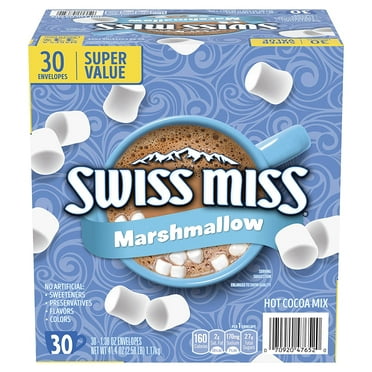 Chocolate Hot Cocoa Mix With Marshmallows, 30 Count Hot Cocoa Packets (Pack of 1)