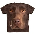 thumbnail image 1 of Chocolate Lab Face T-Shirt-Mens 3XL, 1 of 3