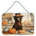 thumbnail image 1 of Chocolate Lab Fall Kitchen Pumpkins Wall or Door Hanging Prints 8 in x 12 in, 1 of 3