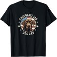 Chocolate Lab Gifts Men Chocolate Labrador Retriever Dog Dad TShirt M