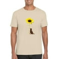 thumbnail image 1 of Chocolate Lab You Are My Sunshine Labrador Dog Lover Gift Unisex T-Shirt, 1 of 3