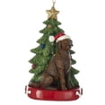 thumbnail image 1 of Chocolate Lab with Tree, 1 of 1