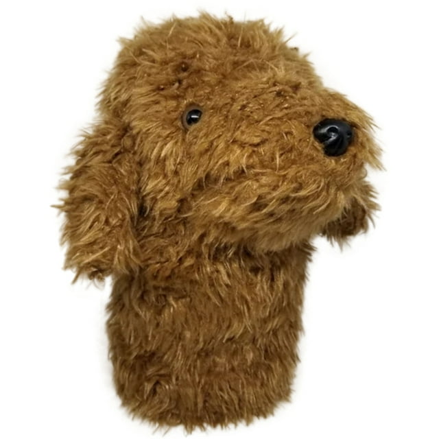 Chocolate Labrador Doodle Dog Golf Headcover Driver by ReadyGOLF