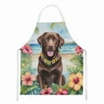 thumbnail image 1 of Chocolate Labrador Retriever Luau Apron 27 in x 30 in, 1 of 5