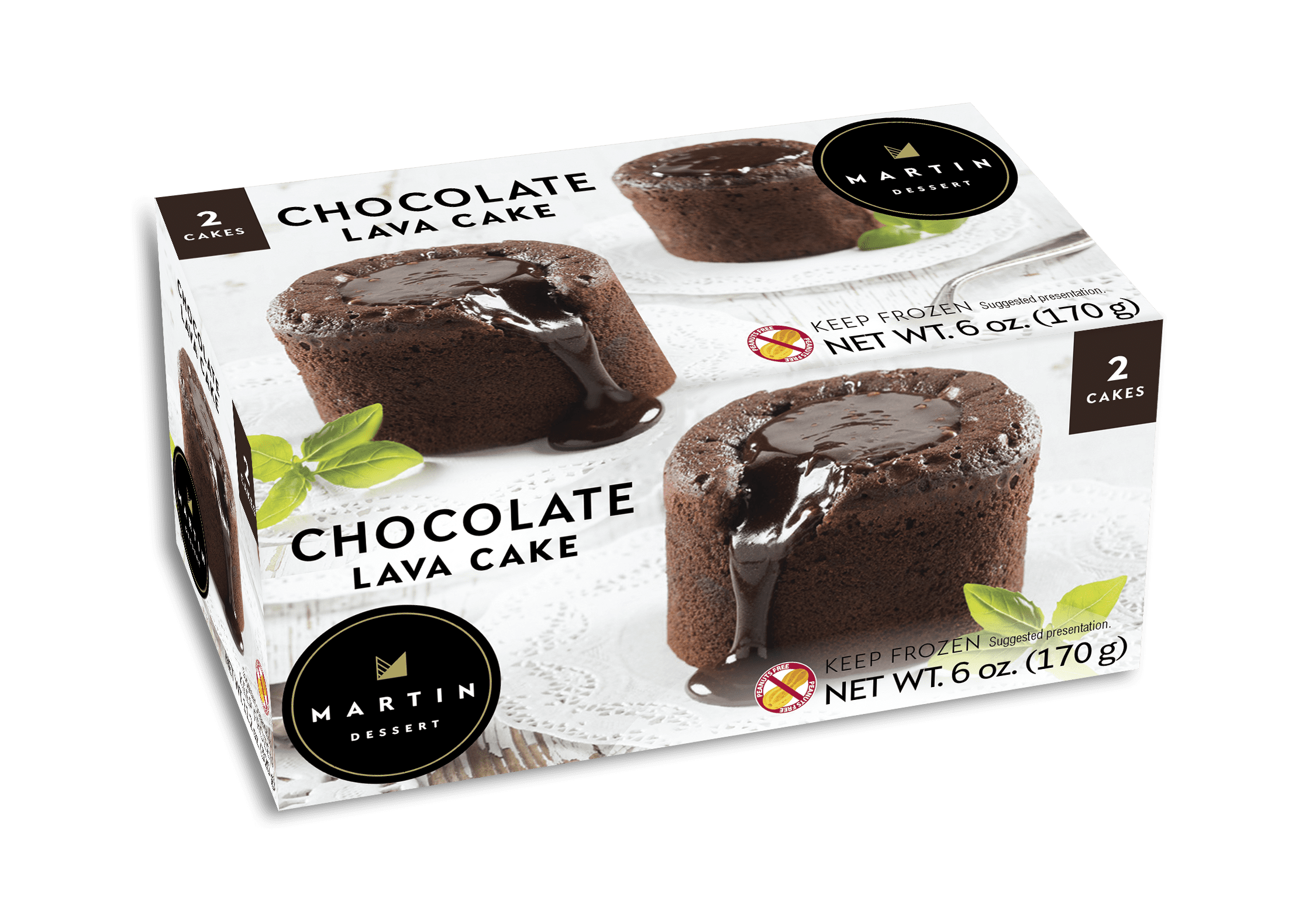 Chocolate Lava Cake 6 Oz 2 Pack