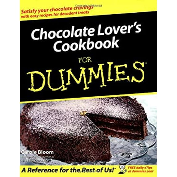 Pre-Owned Chocolate Lover's Cookbook For Dummies (Paperback) 0764554662 9780764554667