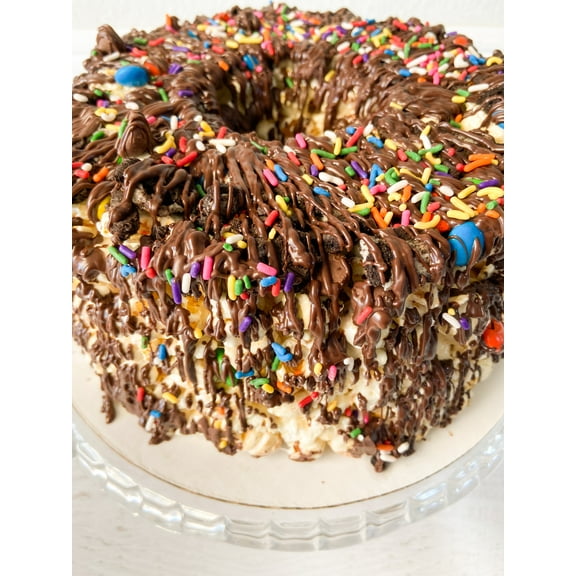 Chocolate Lovers Gourmet Popcorn Cake