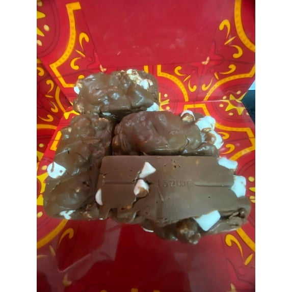 Chocolate Candy Marshmallow Fudge nut free 1/2 pound