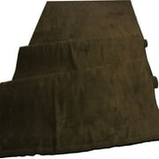 Chocolate Micro Suede 58" Width Microsuede Fabric by The Yard 1 Yards 36"x 58"
