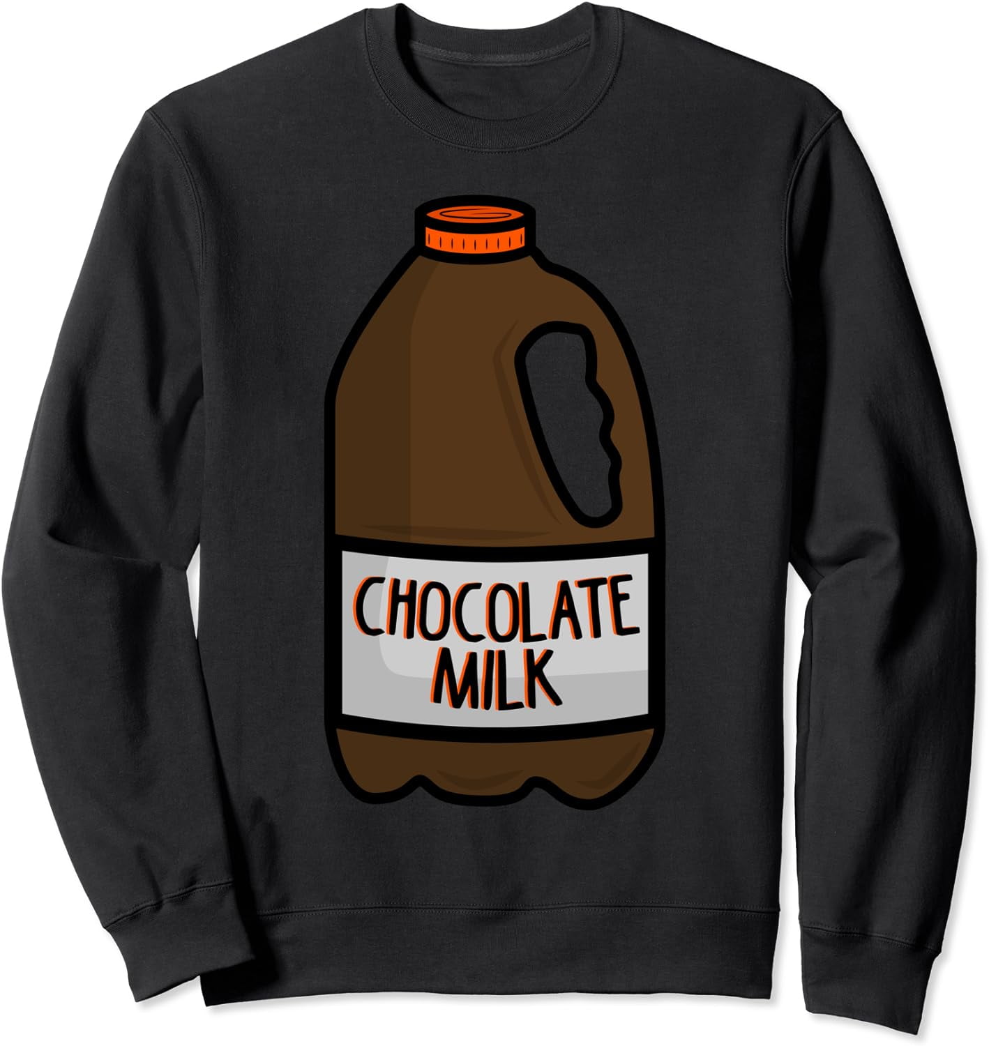 Chocolate Milk Costume Matching Halloween Costume Sweatshirt