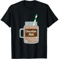 thumbnail image 1 of Chocolate Milk Gift for Milk Lovers T-Shirt, 1 of 6
