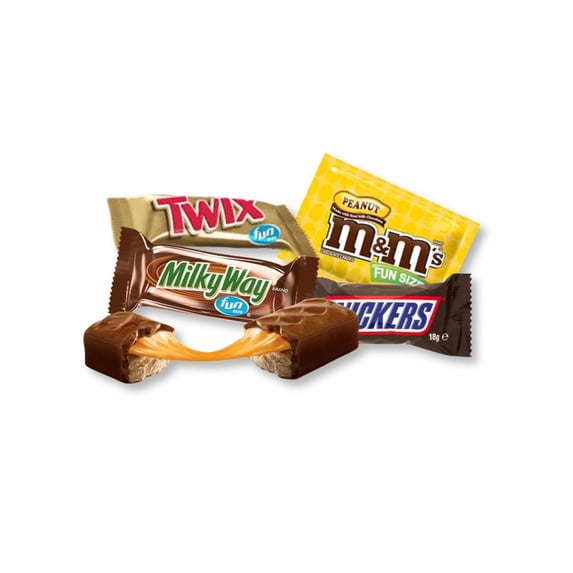 Chocolate Mix: M&M's, Snickers, Twix, Milky Way (Office Favorite) - 5 lb