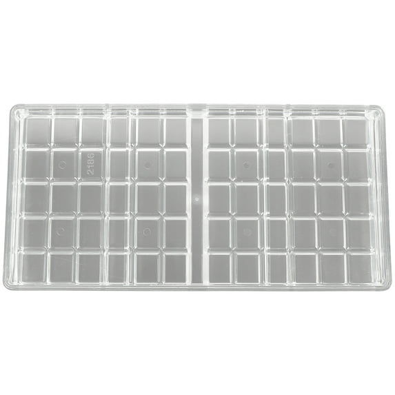 Chocolate Mold Square Molds for Ice Cube Trays Kitchen Stencils Small Cake Plastic Pallets Dessert Pe