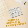 thumbnail image 1 of Chocolate Molds for Baking and Cake Decorating Alphabet Letter Fondant Silicone Molds Non-Stick and Flexible for Easy Release Perfect for Diy Home Bakers and Creative Dessert Design Topliu, 1 of 8