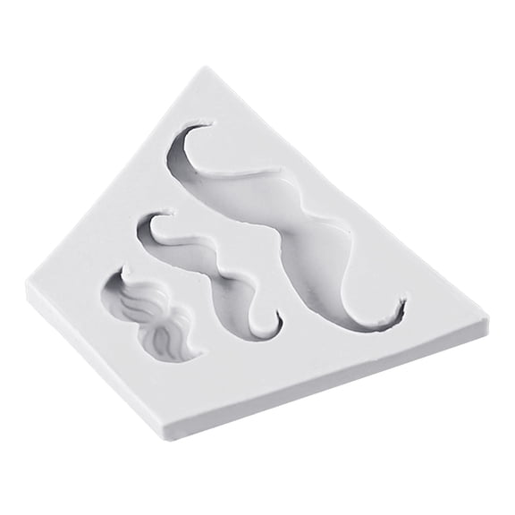 Chocolate Molds Bowtie Mustache Silicone Molds Nonstick Fondant Cake Decorating Molds Baking Tool for Cake, Pastries