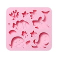 thumbnail image 1 of Chocolate Molds Owl Tiger Dolphin Silicone Molds for Cake Gummy Jello Ice Cube Crayon, Clearance, Cake Decoration Soap Molds Silicone Baking Mold Making Kit, Lovely & Fun for Kids(E), 1 of 4