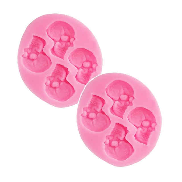 Chocolate Molds Silicone Non Stick Baking For Candy *2PCS cake moulds