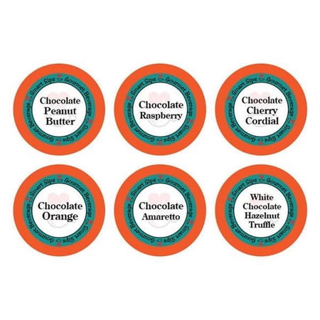 Chocolate Obsession Gourmet Coffee Variety Sampler Pack for All Keurig K-cup Brewers, 24 Count