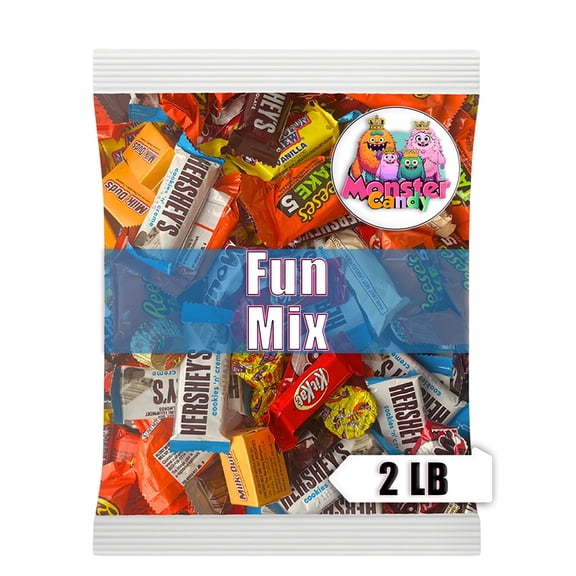 Chocolate Party Favor Candy Mix - 2 lb Pinata Stuffers Candy Bulk - Goodie Bag Stuffers for Kids Party Favors - Chocolate Candy Variety Pack Bulk - Bulk Candy Individually Wrapped Candies