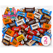 Chocolate Party Favor Candy Mix - 2 lb Pinata Stuffers Candy Bulk - Chocolate Candy Variety Pack Bulk - Individually Wrapped Candies (Candy Selection May Vary From Picture)