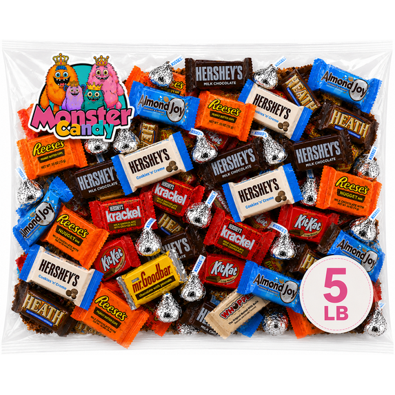 Chocolate Party Favor Candy Mix - 5 lb Pinata Stuffers Candy Bulk - Goodie Bag Stuffers for Kids Party Favors - Chocolate Candy Variety Pack Bulk