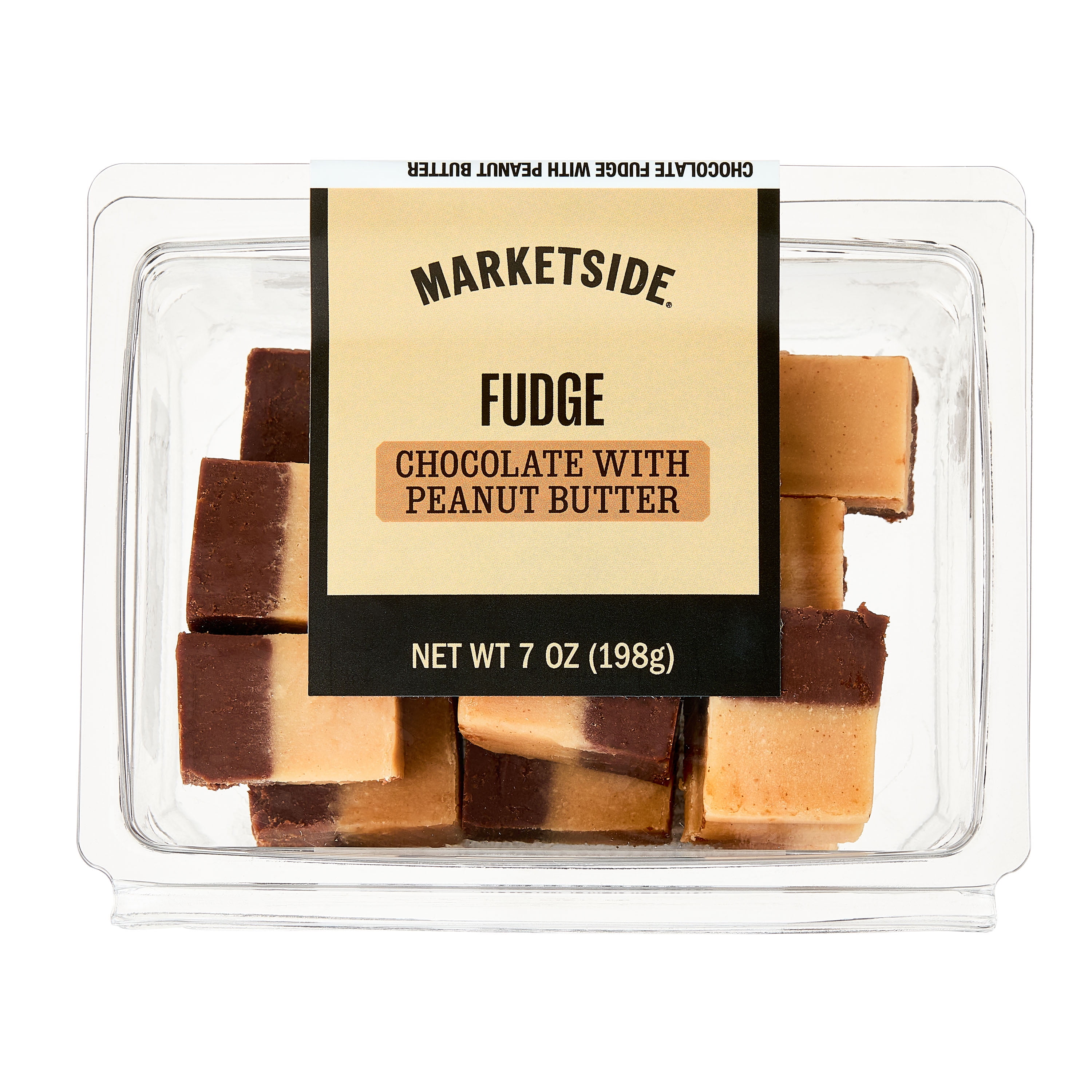 Marketside Chocolate Peanut Butter Fudge 7 oz.