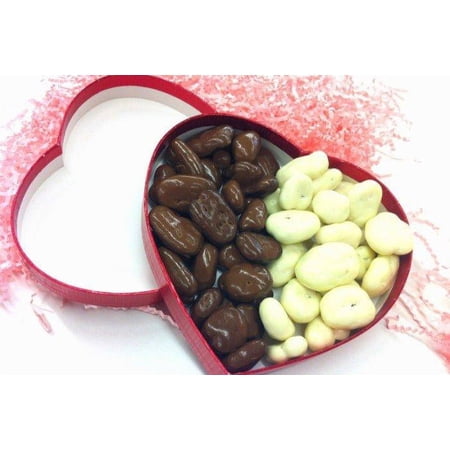 Chocolate Pecan Heart Box