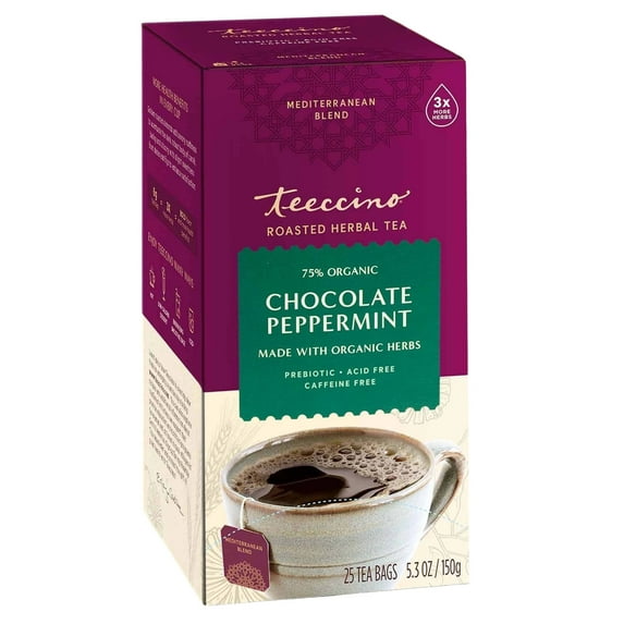 Chocolate Peppermint Roasted Herbal Tea