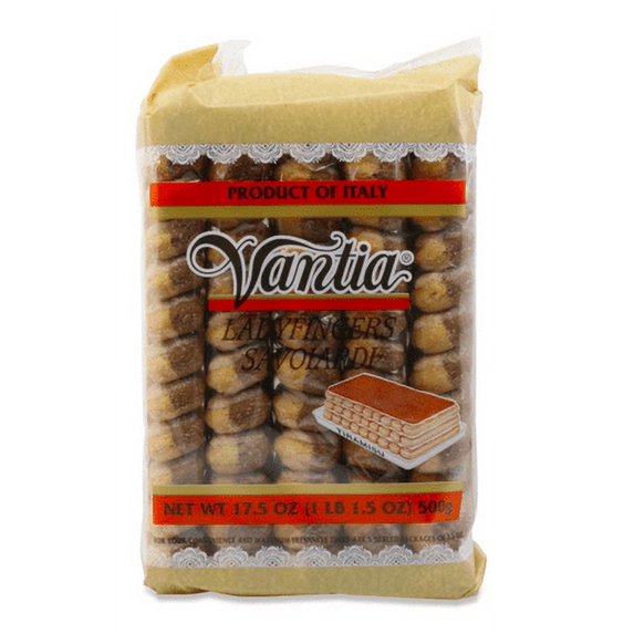Chocolate & Plain Savoiardi 500GR (PACKS OF 2)