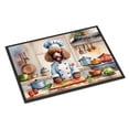 thumbnail image 1 of Chocolate Poodle The Chef Doormat, 1 of 5