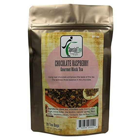 Chocolate Raspberry Black Tea, 20 Tea Bags