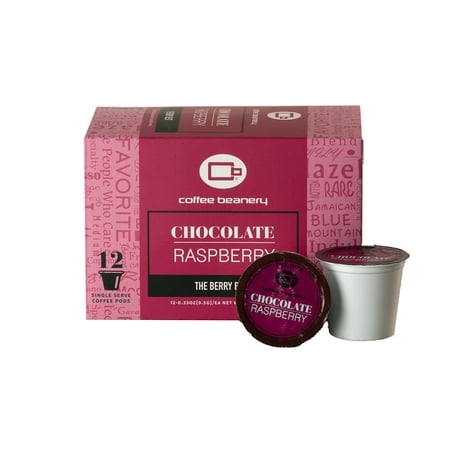 Chocolate Raspberry Coffee Pods Regular or Decaf: Regular, Size: 12ct Pods