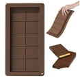 Chocolate Rectangular Food Grade Thick Silicone Baking Mould DIY