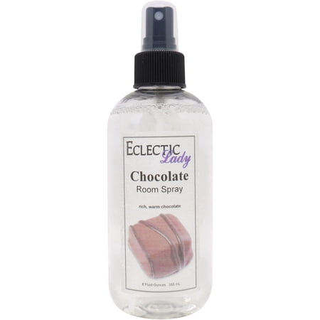 Chocolate Room Spray by Eclectic Lady, 8 Ounces, Fragrant Aromatic Room Mist For Home, Room, Office