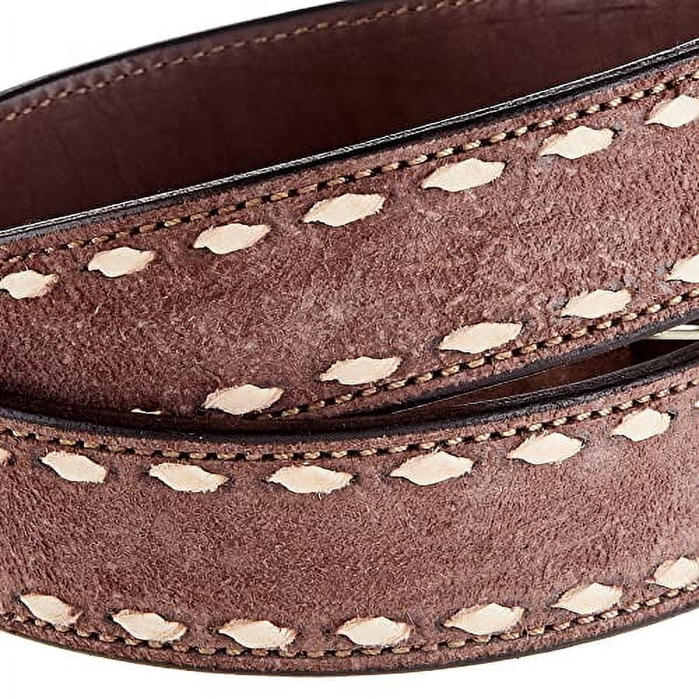 Sangle De Poitrail Pour Cheval Showman Roughout - Cuir Avec Garniture Buckstitch - Neuf