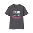 thumbnail image 1 of Chocolate Runner Exercise Lovers Graphic Novelty Vintage tee, 1 of 5