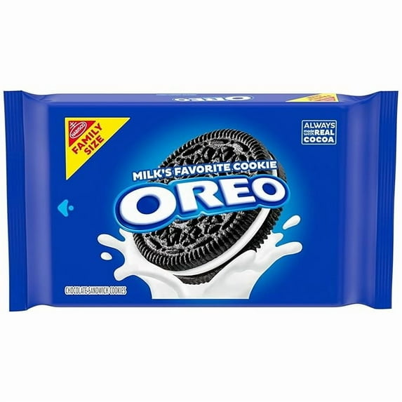 Chocolate Sandwich Cookies, Family Size, 18.12 oz Pack of 1