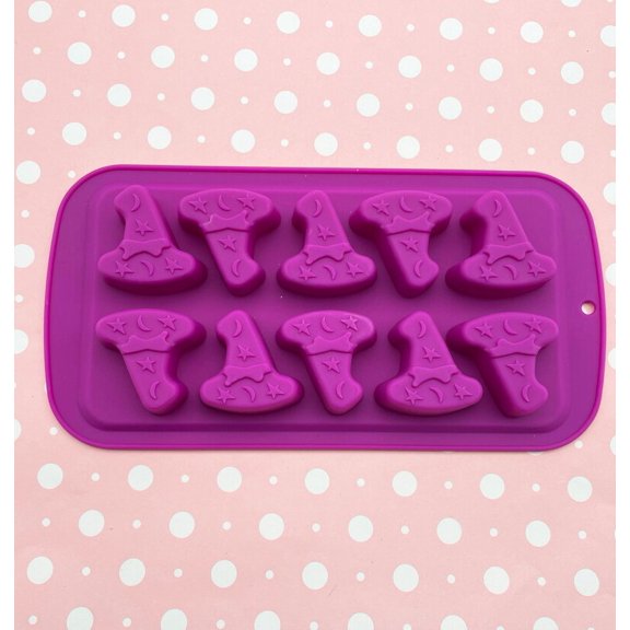 Chocolate  Silicone Mold- Witch Hats