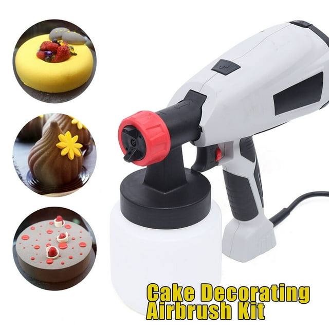 Chocolate Spray Gun Dessert Sandblasting Machine, Cake Decorating