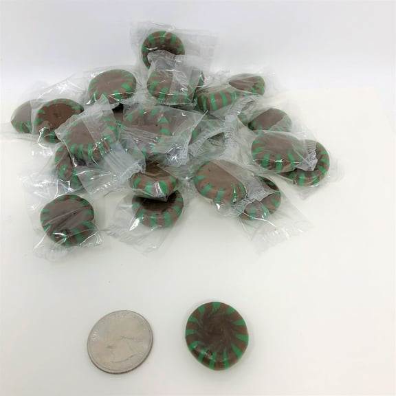 Chocolate Starlight Mints 2 pound Chocolate Star Light Starlite Mint Hard Candy