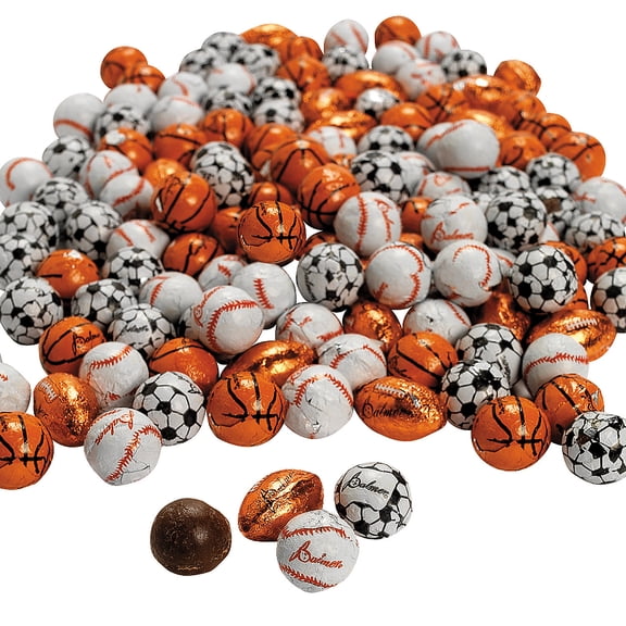 Chocolate Super Sports Balls 2.2 Lb - Edibles - 185 Pieces