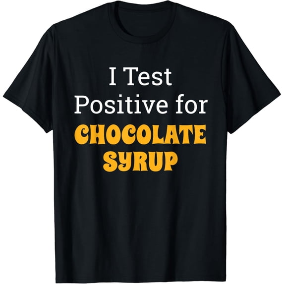 Chocolate Syrup Shirt Ice Cream Topping Milk